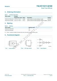 74LVC1G11GV-Q100H Datasheet Page 2