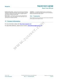 74LVC1G11GV-Q100H Datasheet Page 12