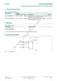 74LVC1G123DP-Q100H Datasheet Page 2