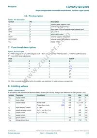 74LVC1G123DP-Q100H Datasheet Page 4