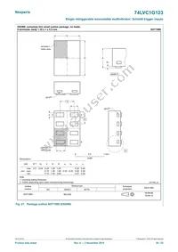 74LVC1G123GM Datasheet Page 20