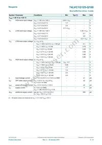 74LVC1G125GV-Q100 Datasheet Page 5