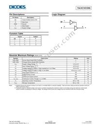 74LVC1G125QSE-7 Datasheet Page 2