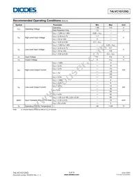 74LVC1G125QSE-7 Datasheet Page 3