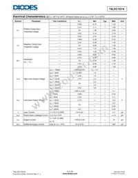 74LVC1G14Z-7 Datasheet Page 4