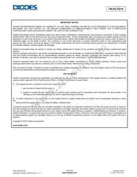 74LVC1G14Z-7 Datasheet Page 16