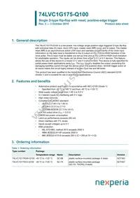 74LVC1G175GW-Q100H Datasheet Cover