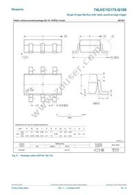 74LVC1G175GW-Q100H Datasheet Page 10