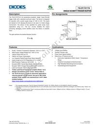 74LVC1G17QSE-7 Datasheet Cover