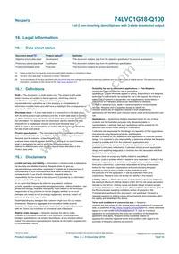 74LVC1G18GW-Q100H Datasheet Page 12