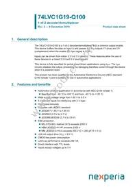 74LVC1G19GW-Q100H Datasheet Cover