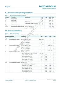 74LVC1G19GW-Q100H Datasheet Page 4