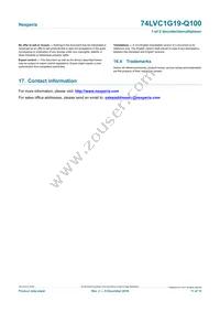 74LVC1G19GW-Q100H Datasheet Page 11