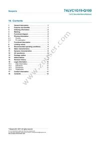 74LVC1G19GW-Q100H Datasheet Page 12