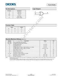 74LVC1G32QSE-7 Datasheet Page 2