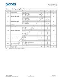 74LVC1G32QSE-7 Datasheet Page 3