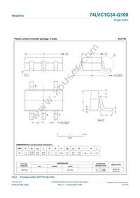 74LVC1G34GV-Q100H Datasheet Page 9