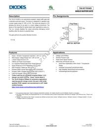 74LVC1G34QSE-7 Datasheet Cover