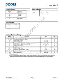 74LVC1G34QSE-7 Datasheet Page 2