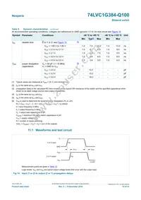 74LVC1G384GV-Q100H Datasheet Page 10