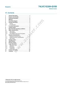 74LVC1G384GV-Q100H Datasheet Page 21