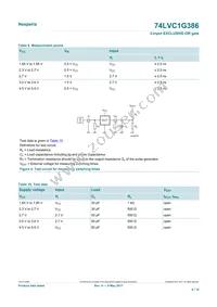 74LVC1G386GV Datasheet Page 8