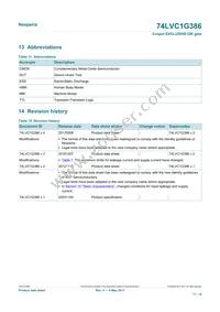 74LVC1G386GV Datasheet Page 11