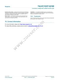 74LVC1G57GV-Q100H Datasheet Page 15