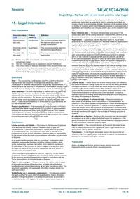 74LVC1G74GD-Q100H Datasheet Page 15