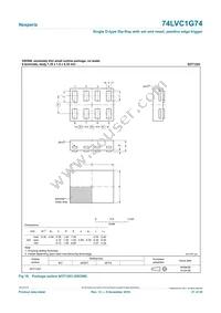 74LVC1G74GD/S470 Datasheet Page 21