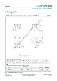 74LVC1G79GW-Q100H Datasheet Page 10