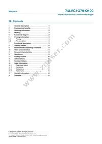 74LVC1G79GW-Q100H Datasheet Page 15