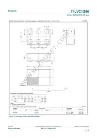 74LVC1G86GW Datasheet Page 11