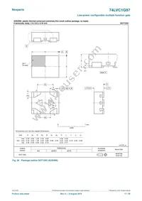 74LVC1G97GN Datasheet Page 17