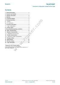 74LVC1G97GN Datasheet Page 20