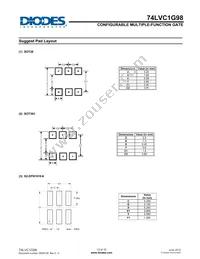 74LVC1G98W6-7 Datasheet Page 13