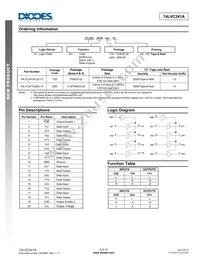 74LVC241AT20-13 Datasheet Page 2