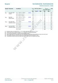 74LVC245ABX-Q100X Datasheet Page 6
