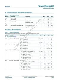 74LVC2G00DC-Q100H Datasheet Page 4