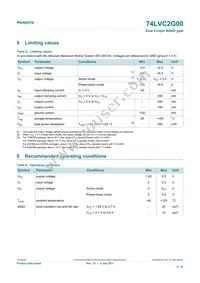 74LVC2G00GD Datasheet Page 5