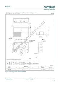 74LVC2G00GD Datasheet Page 17