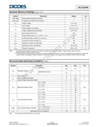 74LVC2G00HK3-7 Datasheet Page 3