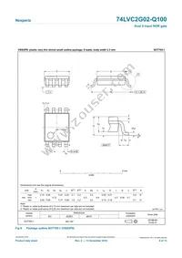 74LVC2G02DC-Q100H Datasheet Page 9