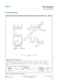 74LVC2G02GD Datasheet Page 10