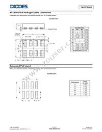 74LVC2G02HK3-7 Datasheet Page 8