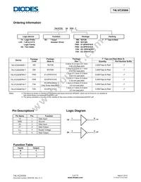 74LVC2G04FW4-7 Datasheet Page 2