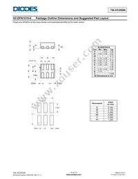 74LVC2G04FW4-7 Datasheet Page 10
