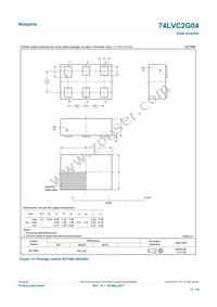 74LVC2G04GN Datasheet Page 11