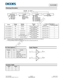 74LVC2G06FW4-7 Datasheet Page 2