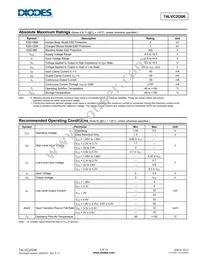 74LVC2G06FW4-7 Datasheet Page 3